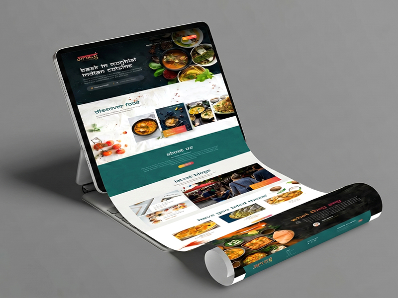 Marketing Site, Food & Beverage